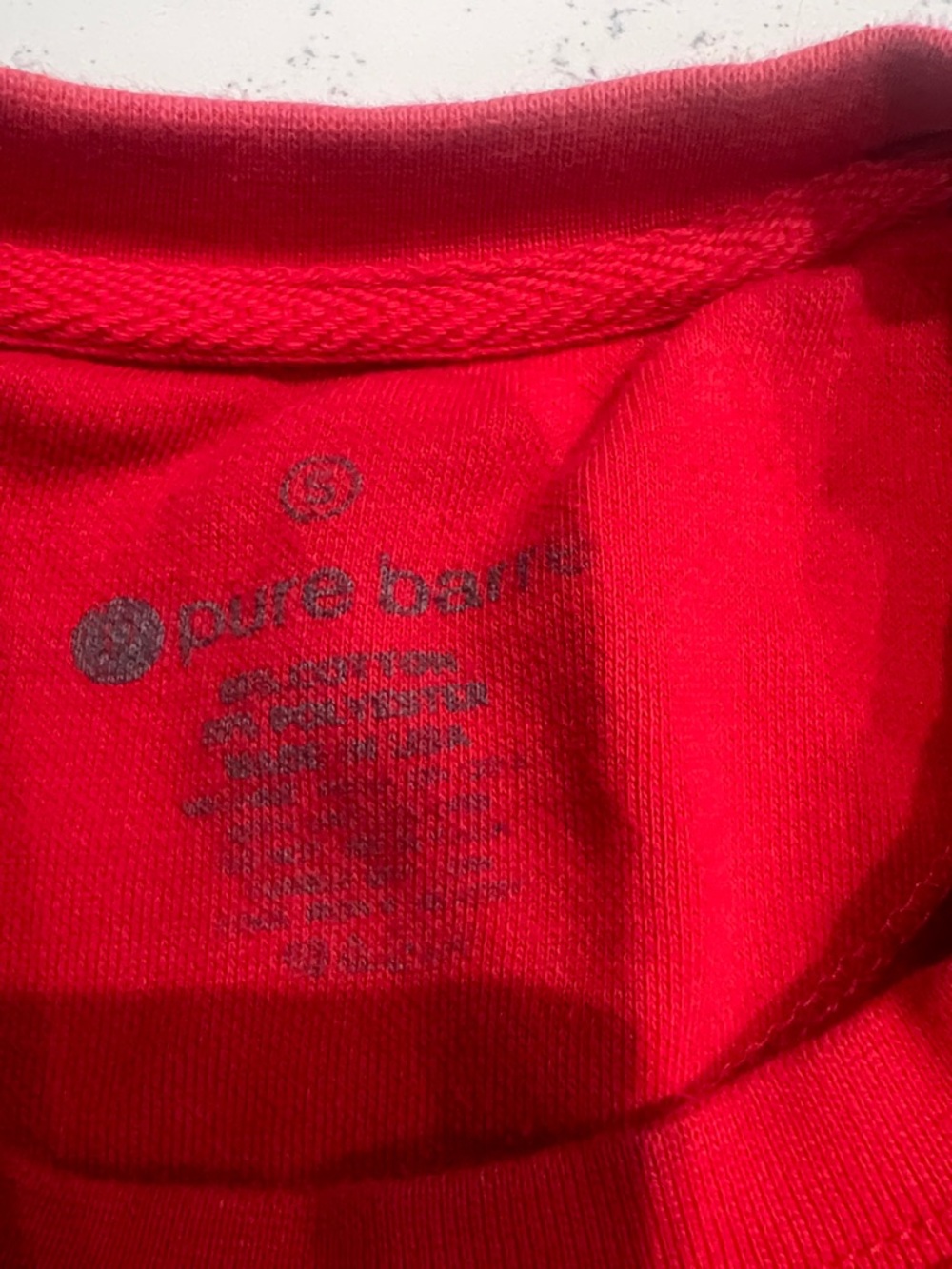 Pure Barre Christmas fa la la sweatshirt small - Picture 3 of 4